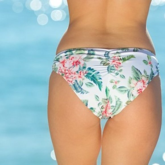 Conservative Floral Bikini NWT - Picture 3 of 7